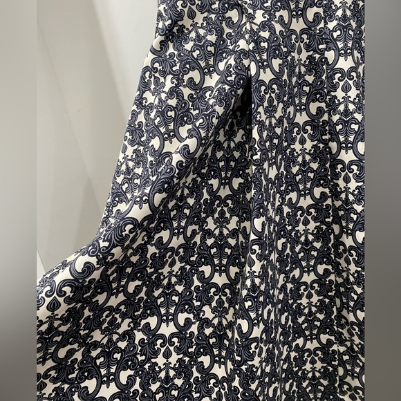 Robert Rodriquez Halter/ Sleeveless Dress Front zippered in Black/ Cream size 6 - Picture 7 of 13